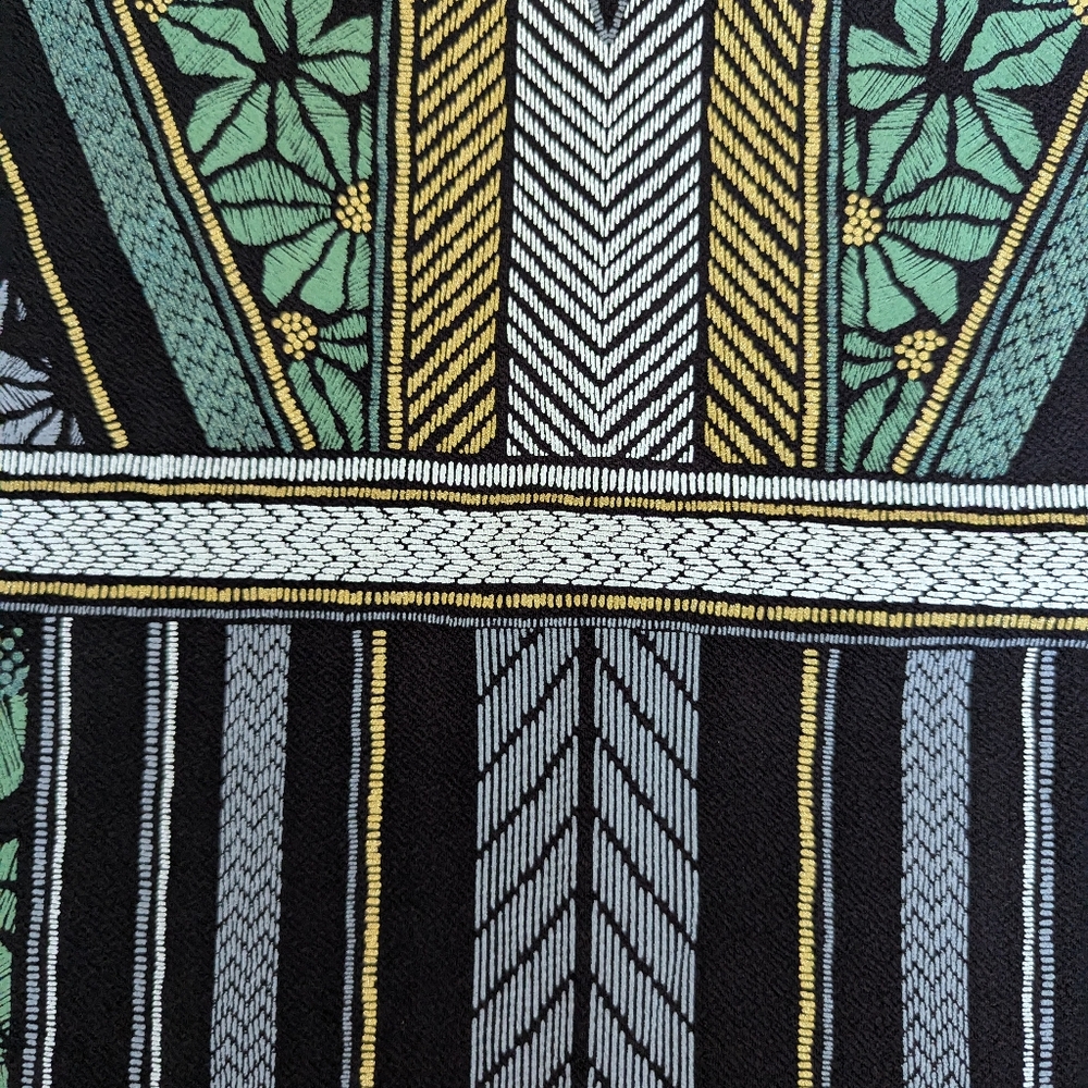 Zara Basic Womens Size S Casual Dress Geometric Print EUC - Picture 6 of 8